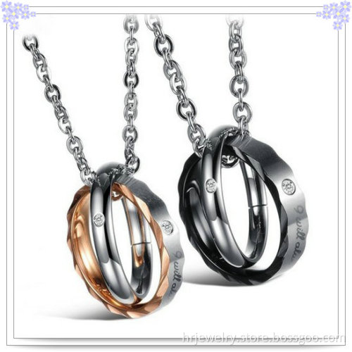 Fashion Jewellery Pendant Stainless Steel Necklace (HR2121)